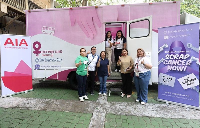 AIA Hope Mobi-Clinic for breast cancer screening